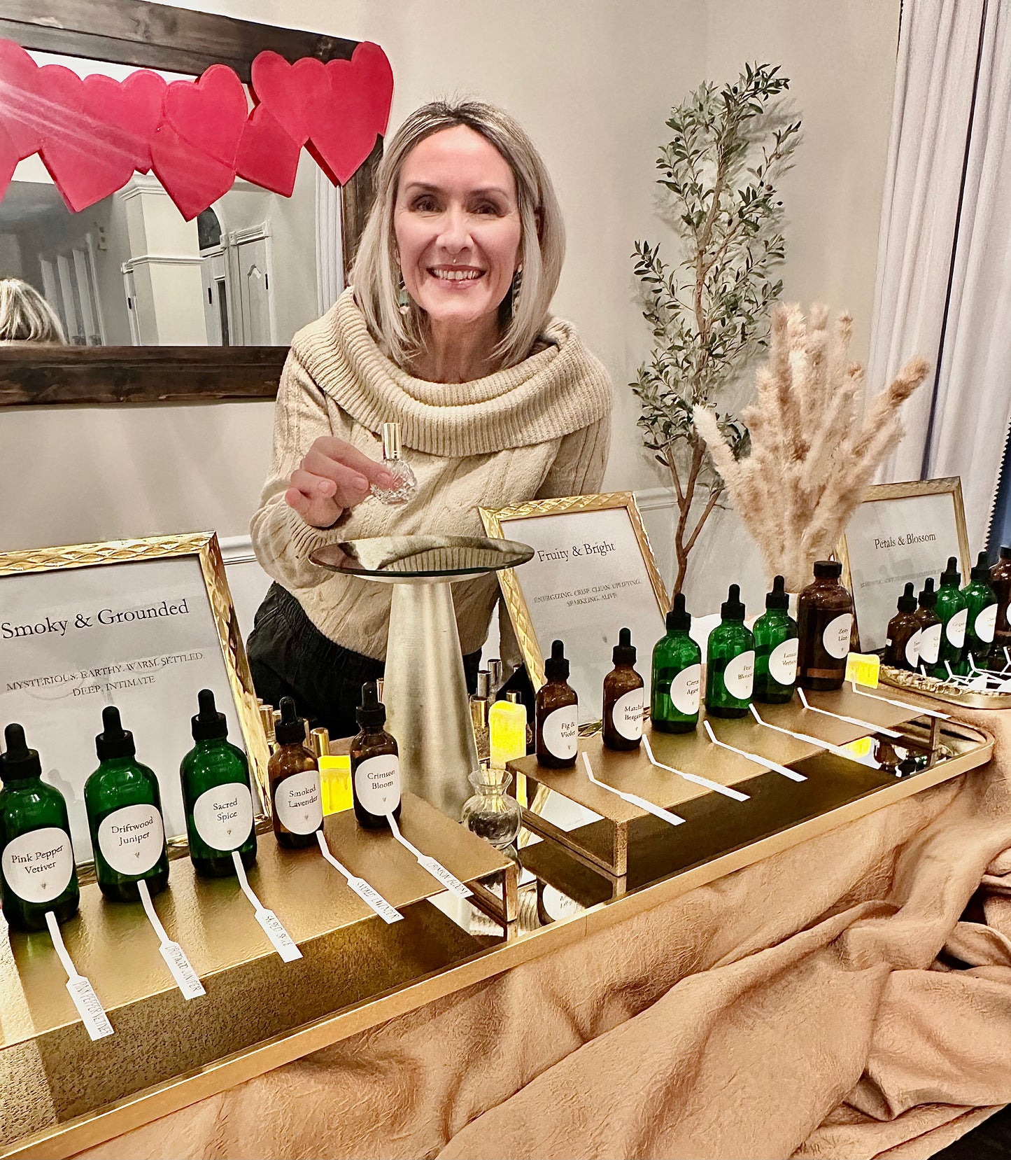 Mobile Perfume Blending Experience-
Guided custom fragrance creation for private groups