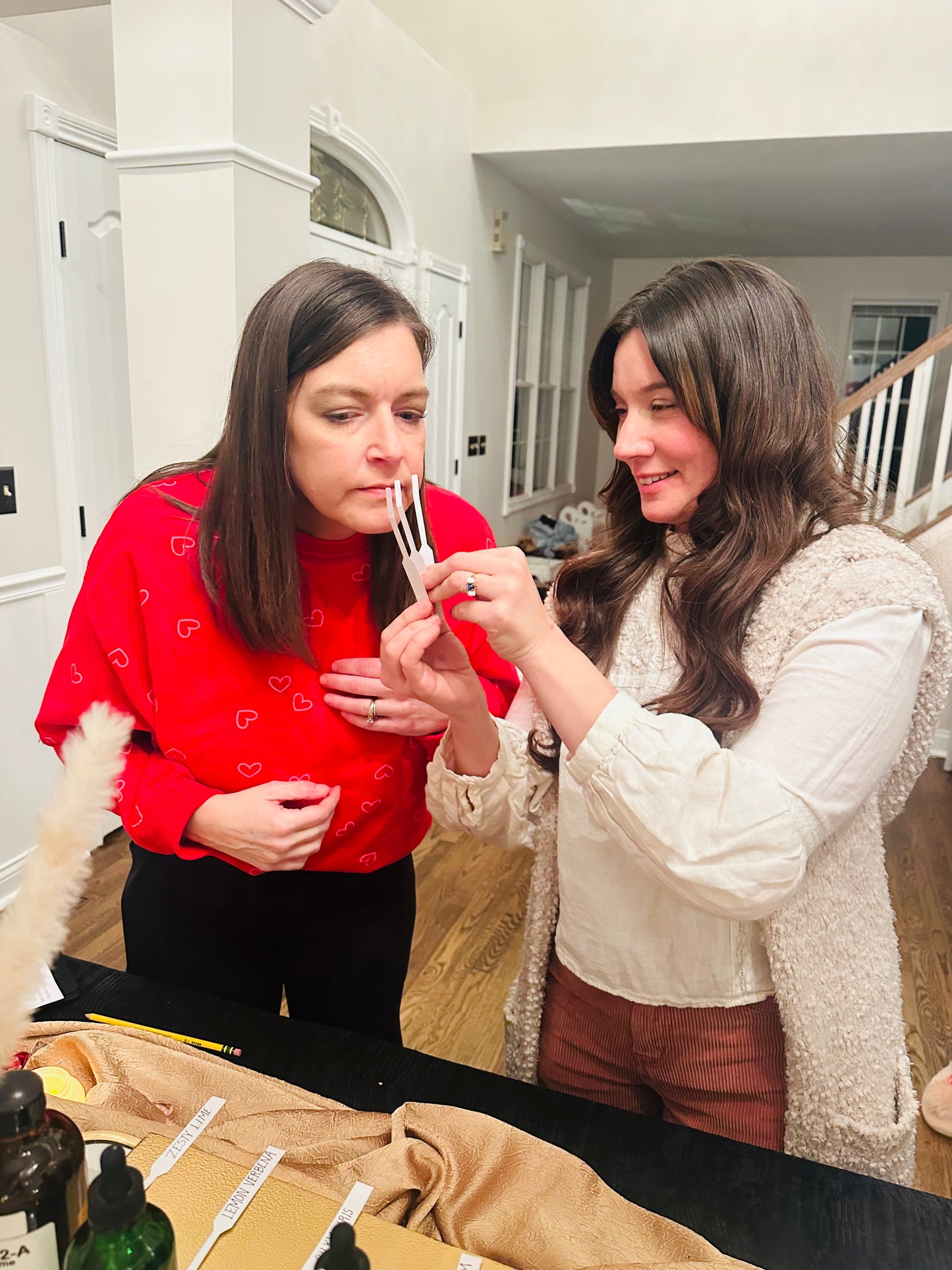 Mobile Perfume Blending Experience-
Guided custom fragrance creation for private groups